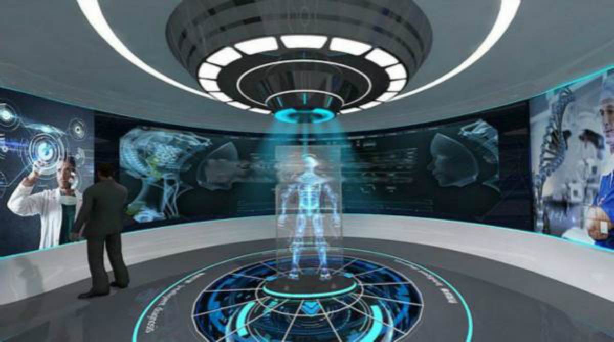 智慧医疗展厅设计施工,曼斯特提供整体解决方案 智慧医疗展厅设计施工,曼斯特提供整体解决方案