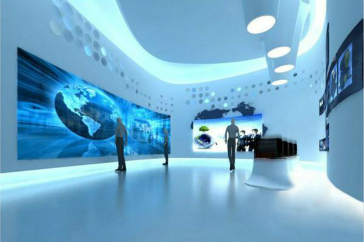 曼斯特科技提供企业展厅设计方案，实现企业品牌和业绩共赢