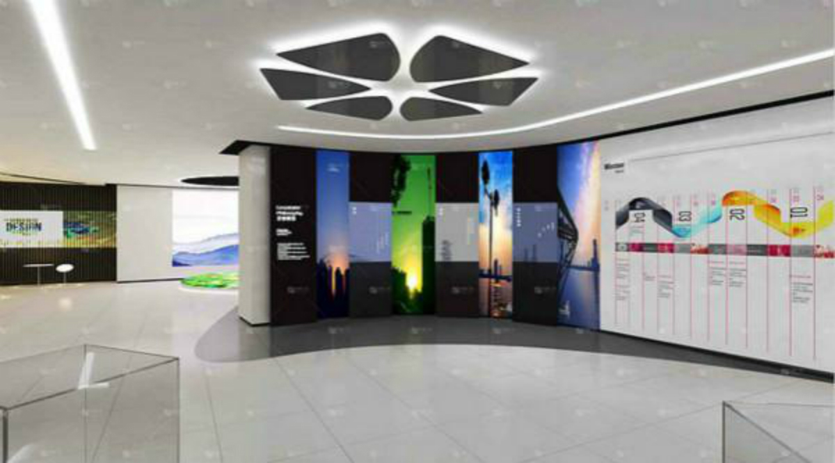 曼斯特科技提供企业展厅设计方案，实现企业品牌和业绩共赢