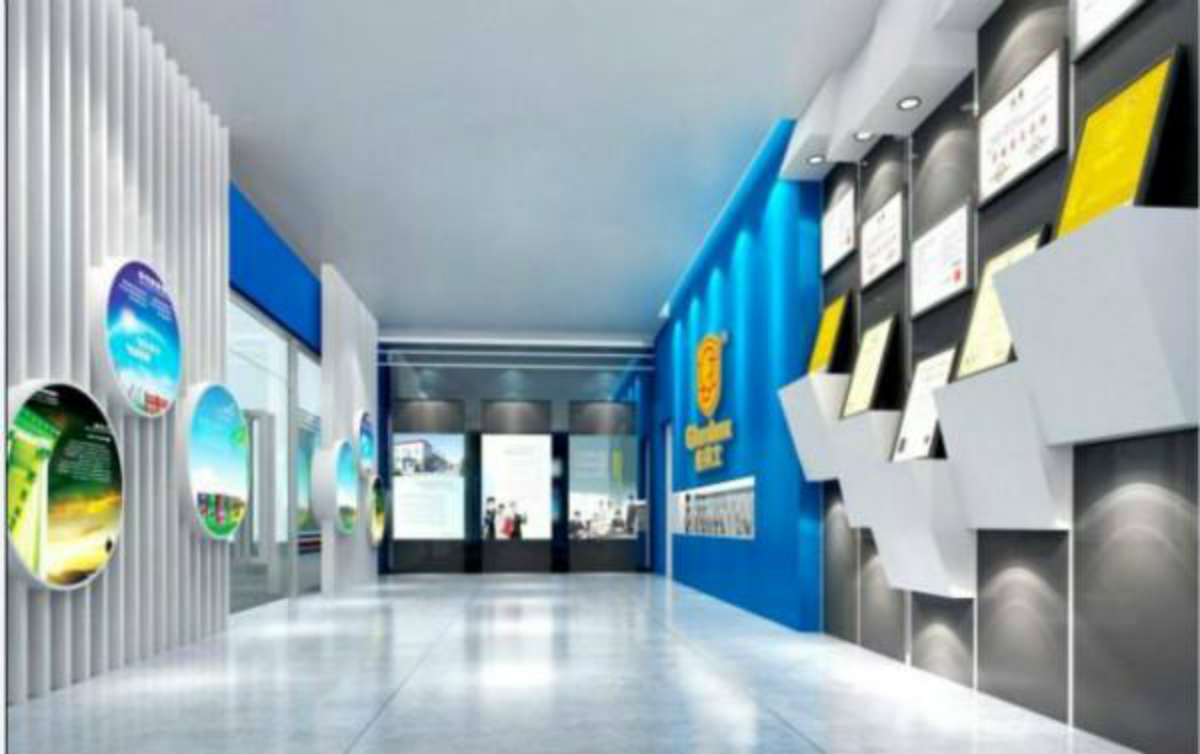 企业文化展厅设计施工—曼斯特科技