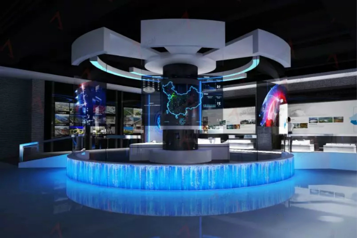 灯光这样设计，瞬间让展厅更具艺术美感