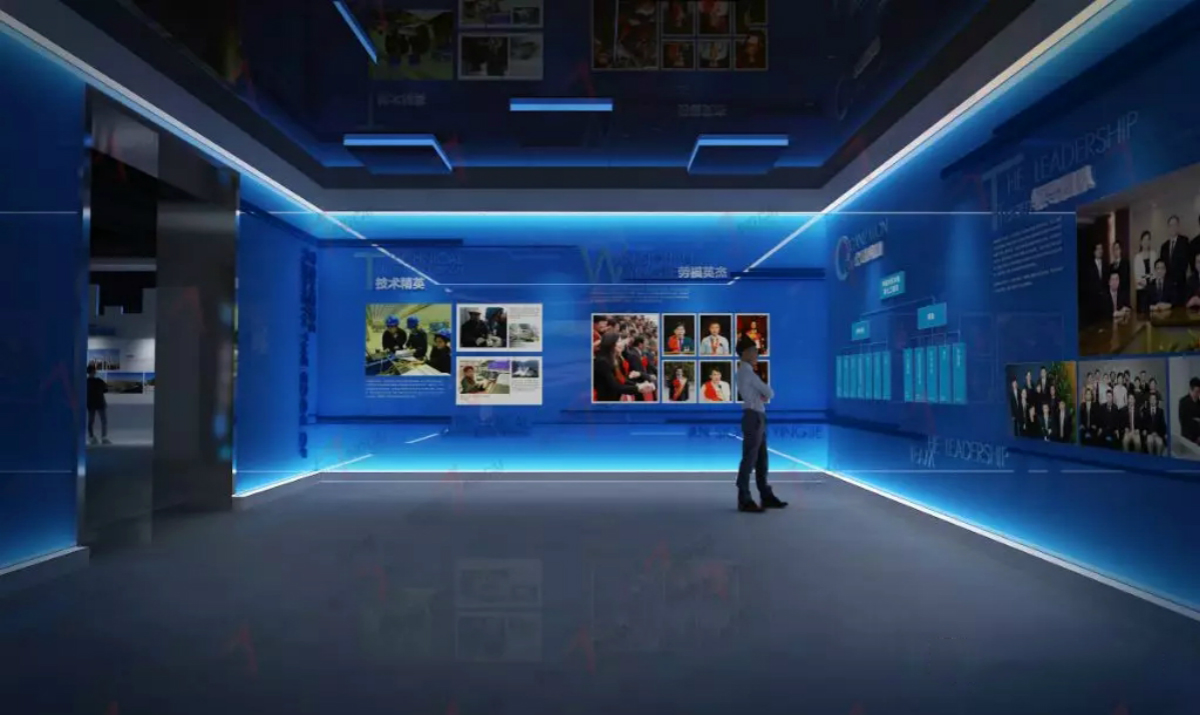 灯光这样设计，瞬间让展厅更具艺术美感