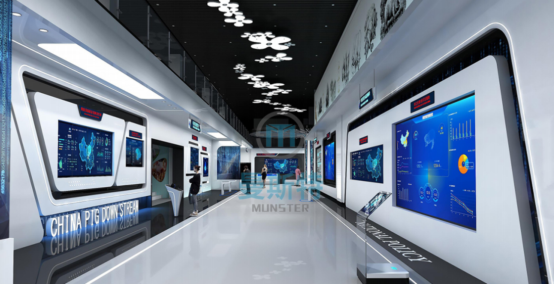 农业大数据展厅设计经验分享【曼斯特科技】