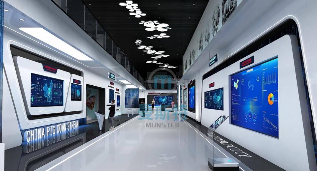 大健康数据展厅设计如何布局?曼斯特科让你大开眼界!