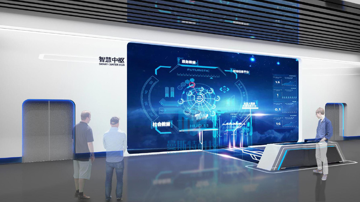 工业大数据展厅如何设计?曼斯特科技为您解析