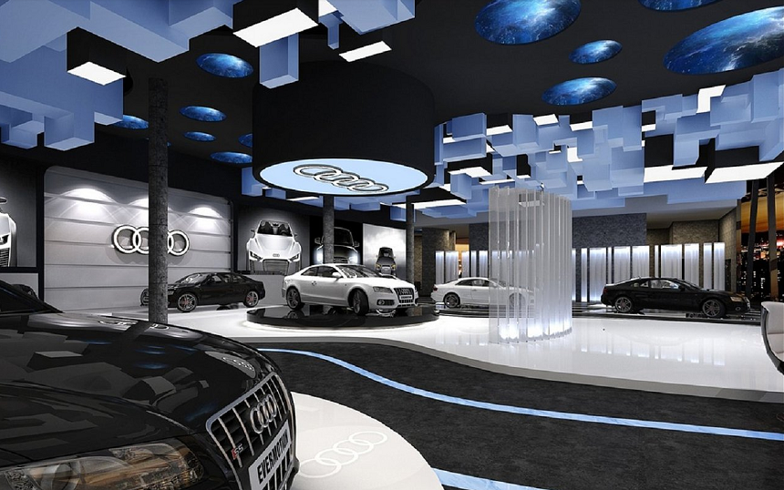 4S店如何设计汽车展厅？提高展示空间利用率